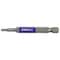 Eight Tool EX-IMPACT HIGH IMPACT HEX BIT 6.35MM SHANK 9MM GROOVE COLOR CODED, 2.5 X 65MM OAL PRPL EA-610C 2.5mm x 65 - alternate 1
